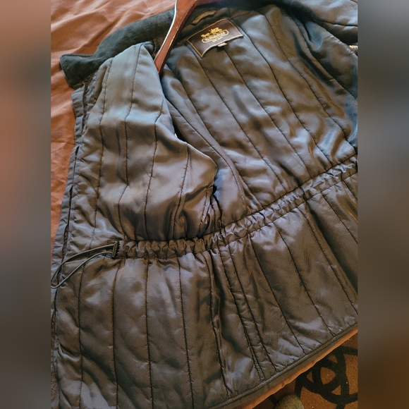 NWOT Coach Men's Jacket Coat W/ Hood Black Full Zipper XL - Picture 6 of 11